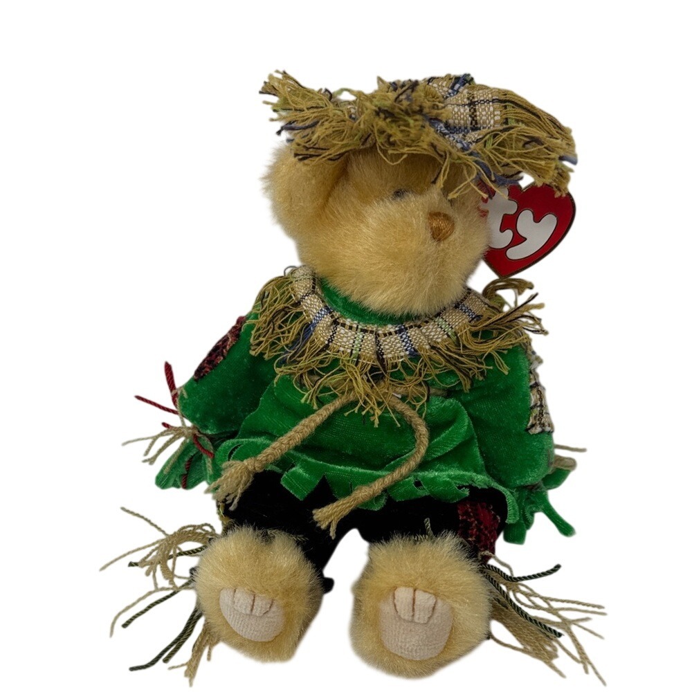 Alfalfa Ty Plush Bear Beanie Baby 9"